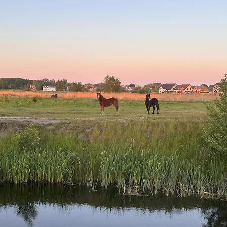 Quarto em Acomodações Particulares Laba Na Milej Łeba
